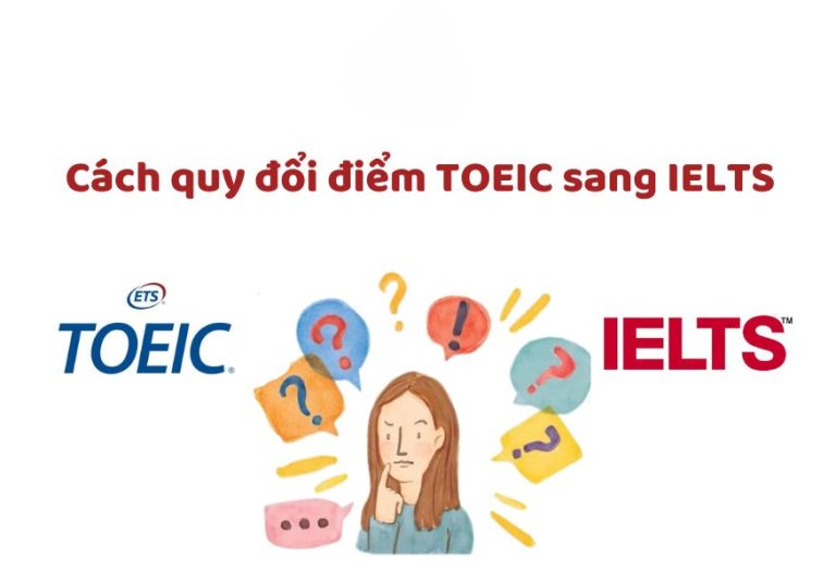 Bảng quy đổi điểm TOEIC sang IELTS mới nhất 2026