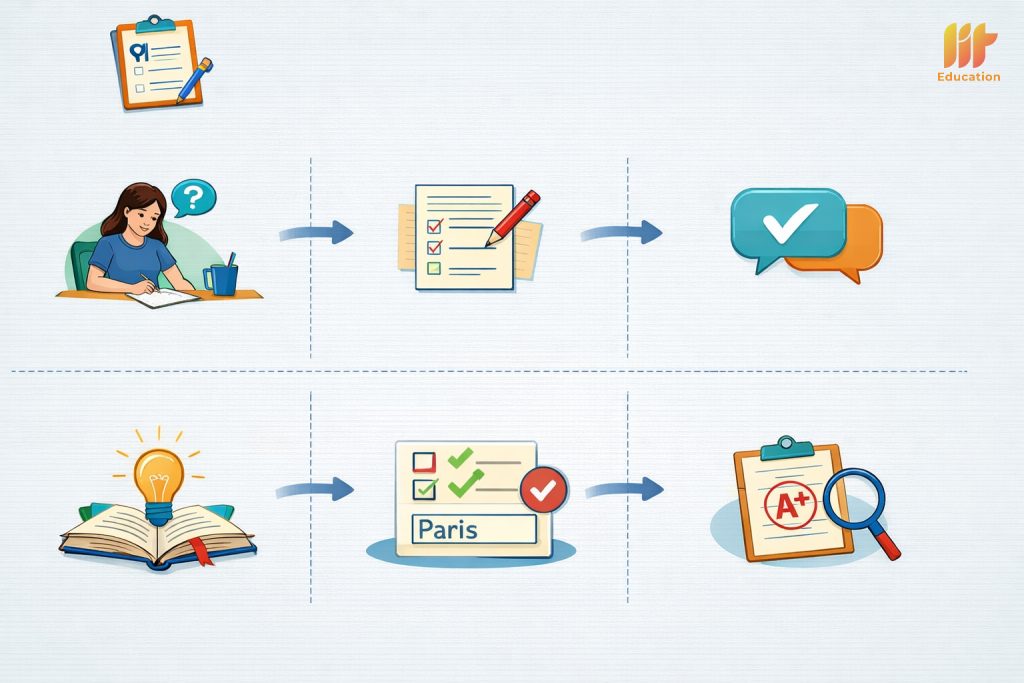 Đặc điểm của dạng Short Answer Questions