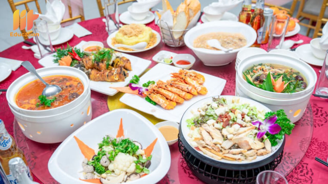 Từ vựng chủ đề món ăn tiếng Trung