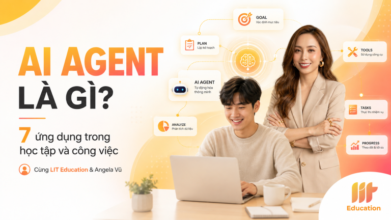 AI Agent Là Gì? 7 Ứng Dụng AI Agent Trong Học Tập Và Công Việc Cùng LIT Education Và Angela Vũ