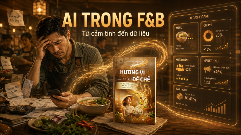 AI trong FnB: Từ một quán ăn vận hành bằng cảm tính đến một doanh nghiệp được dẫn dắt bằng dữ liệu